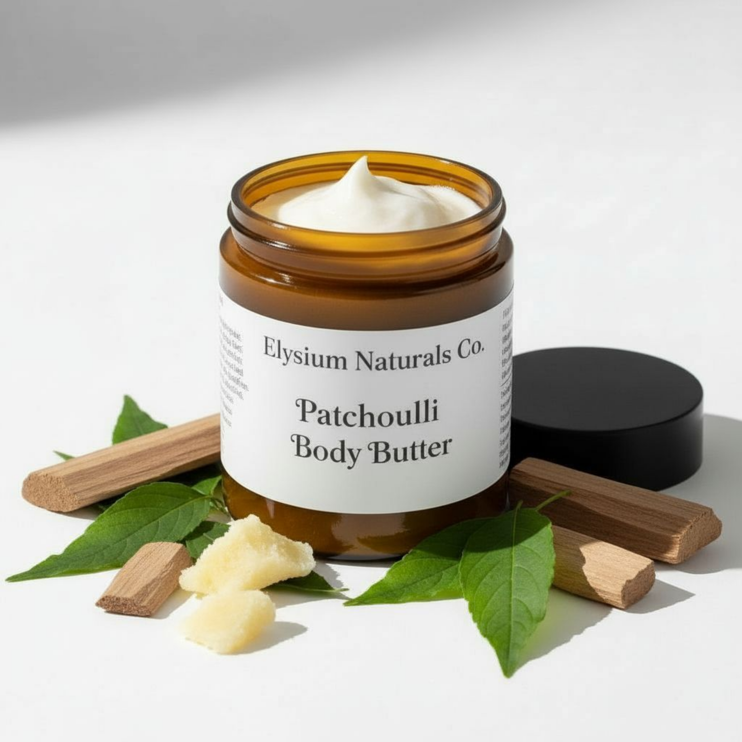 Patchouli Whipped Body Butter — Deep Hydration for Dry, Flaky, or Itchy Skin