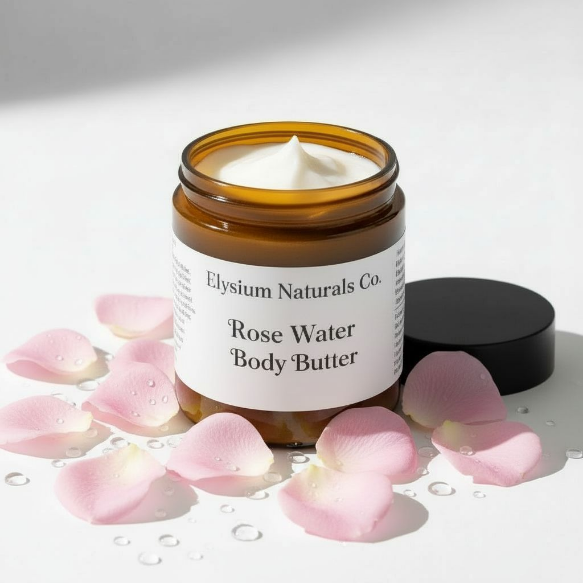 Rose Water Body Butter — Gentle Hydration for Eczema-Prone & Sensitive Skin