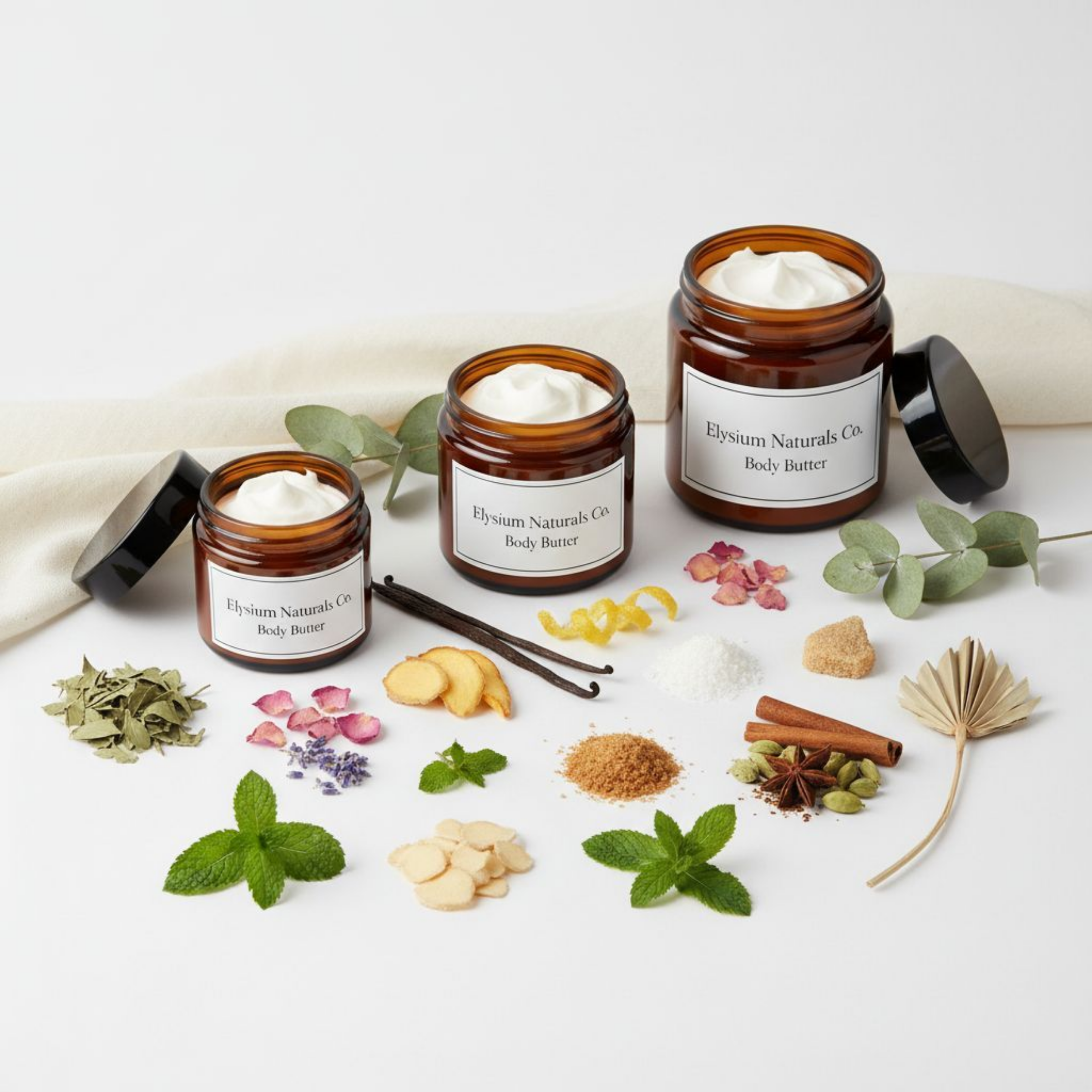 Lavender Vanilla Body Butter — Calming & Hydrating for Sensitive / Eczema Skin