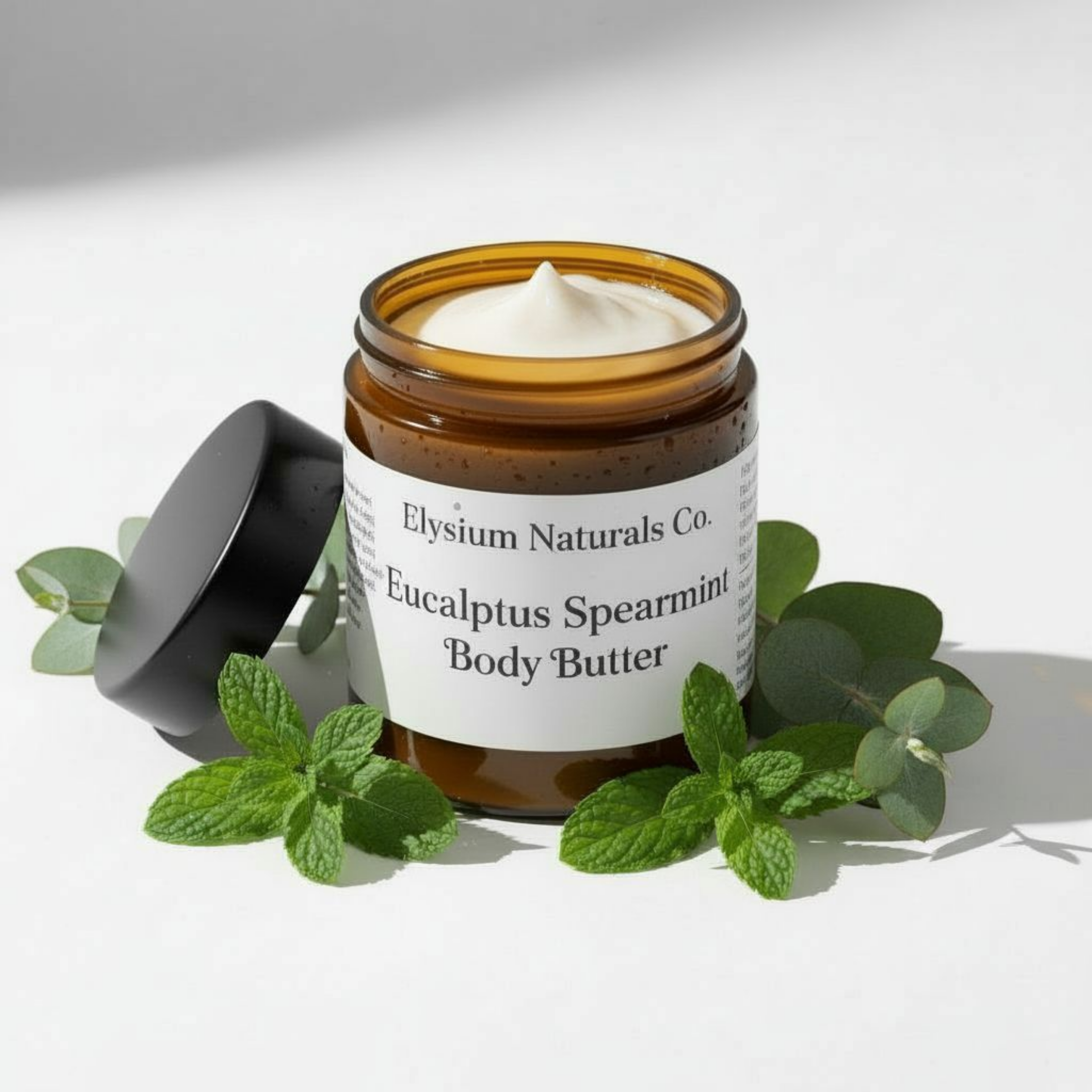 Eucalyptus + Spearmint Whipped Butter – Soothing & Refreshing for Dry Skin